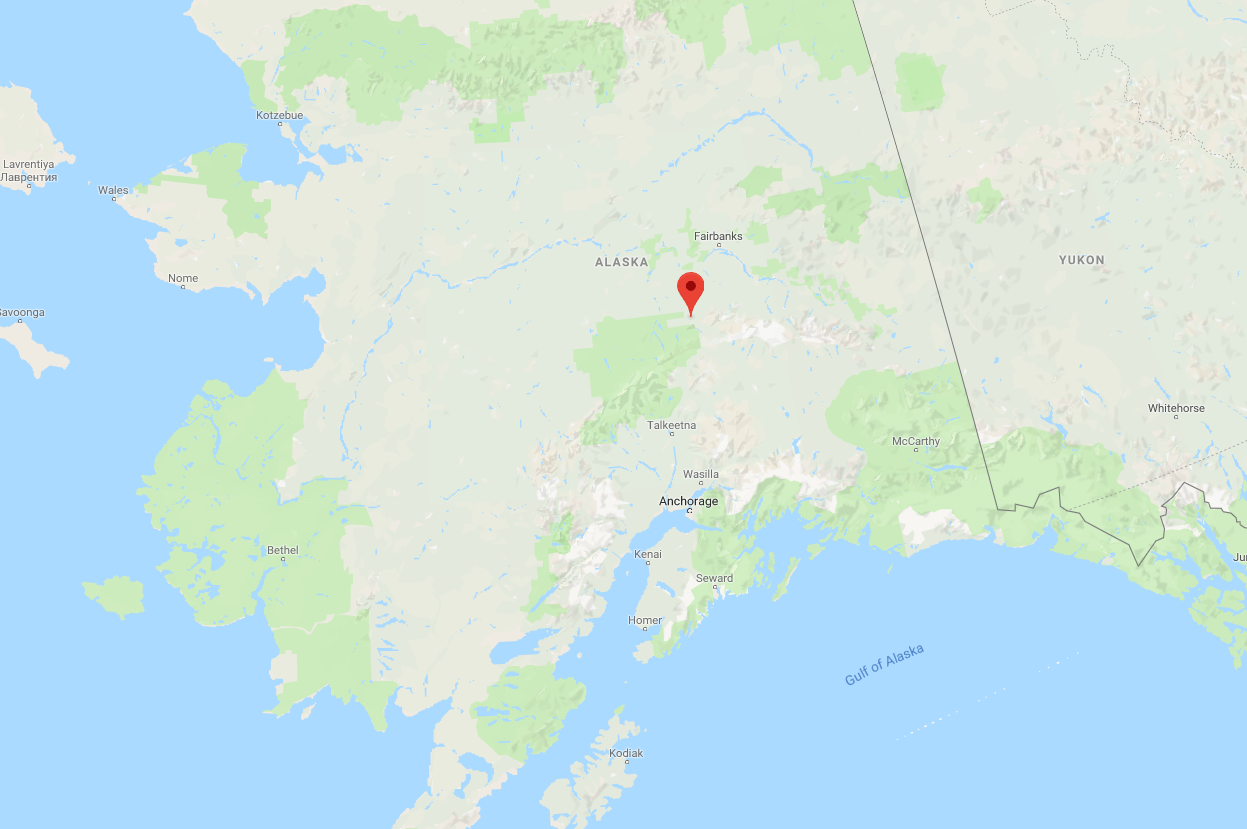 Healy Alaska on the Map