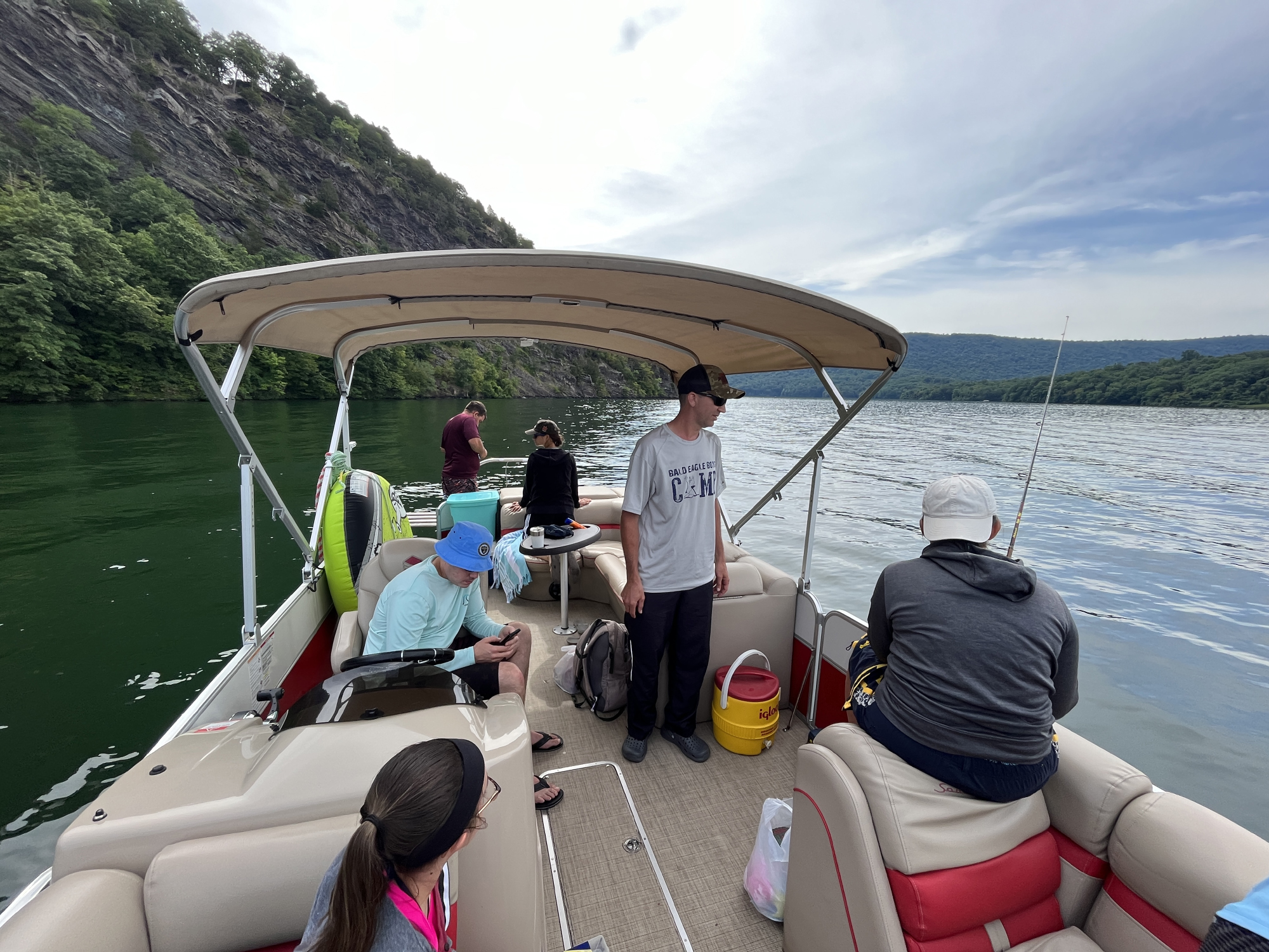 Boat on Raystown Lake