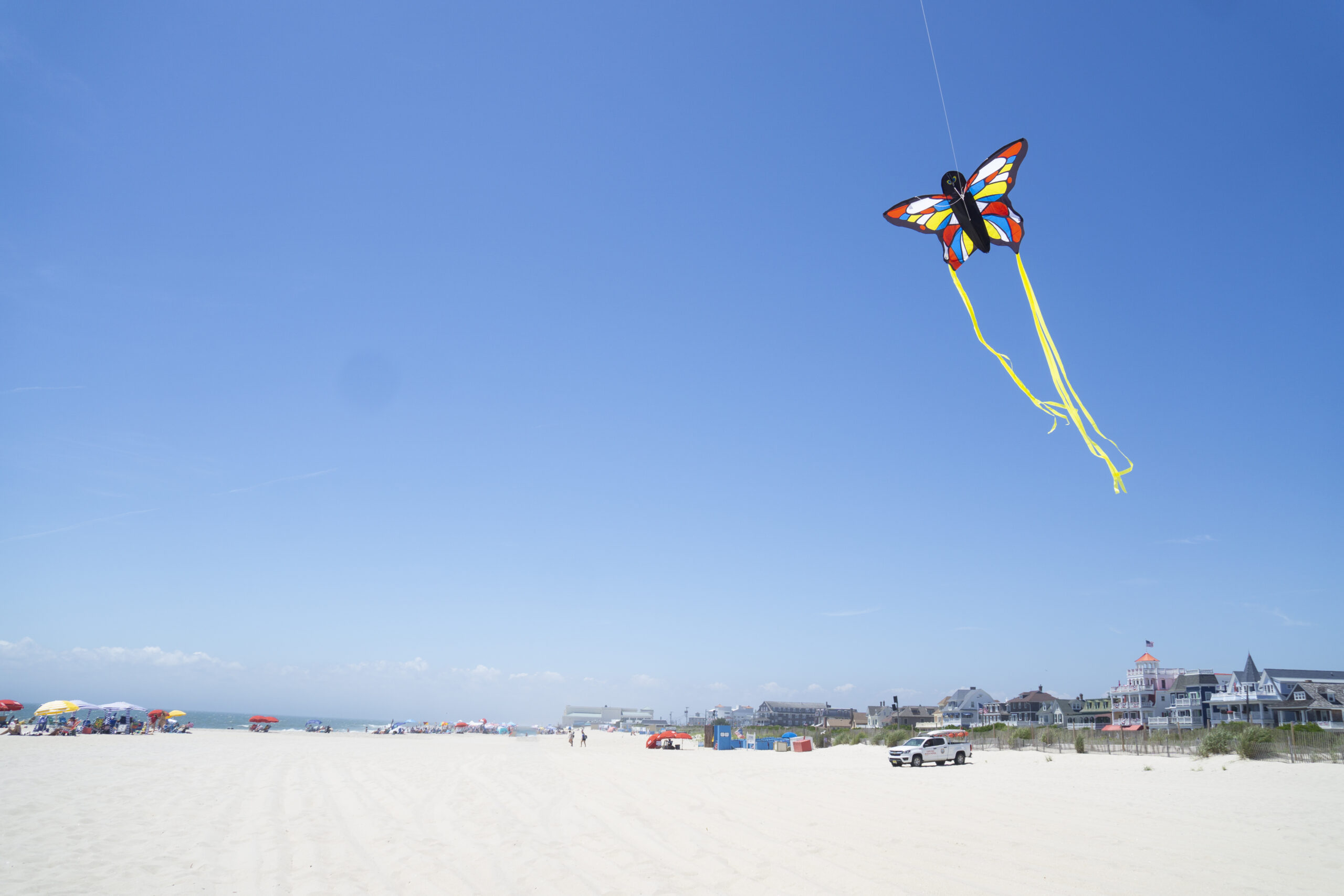 A kite flying at Cape May