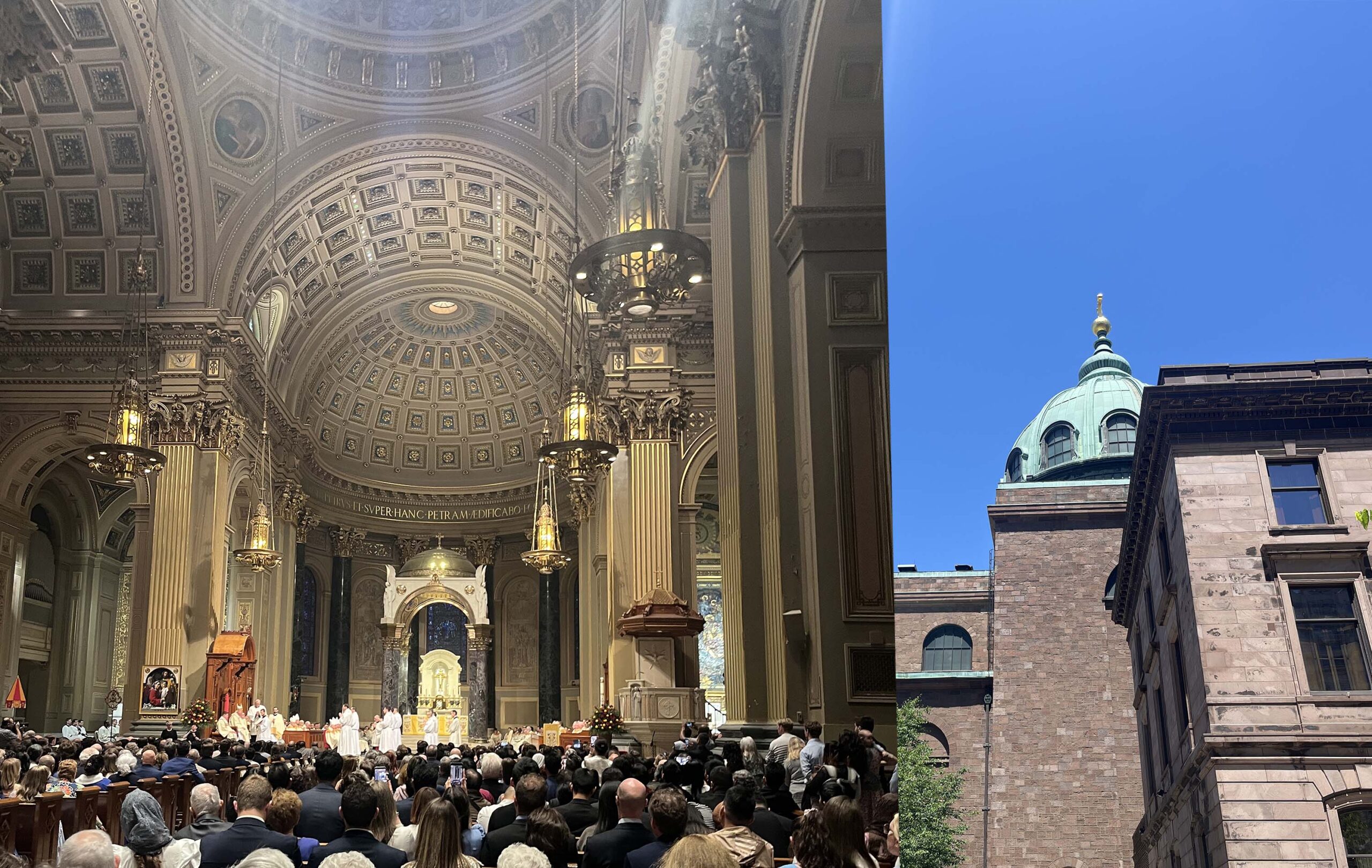 Ordination service at St Peter and Paul Cathedral in Philly